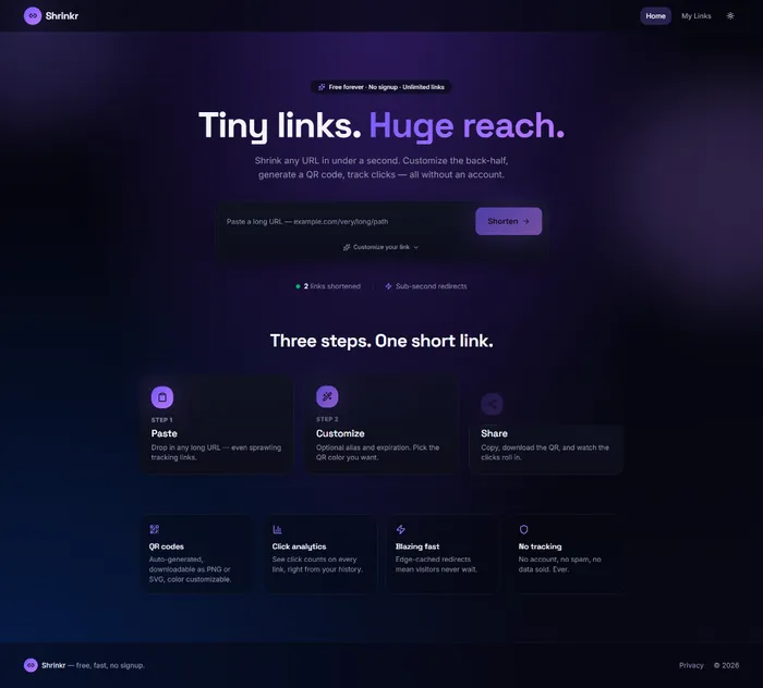 Shrinkr